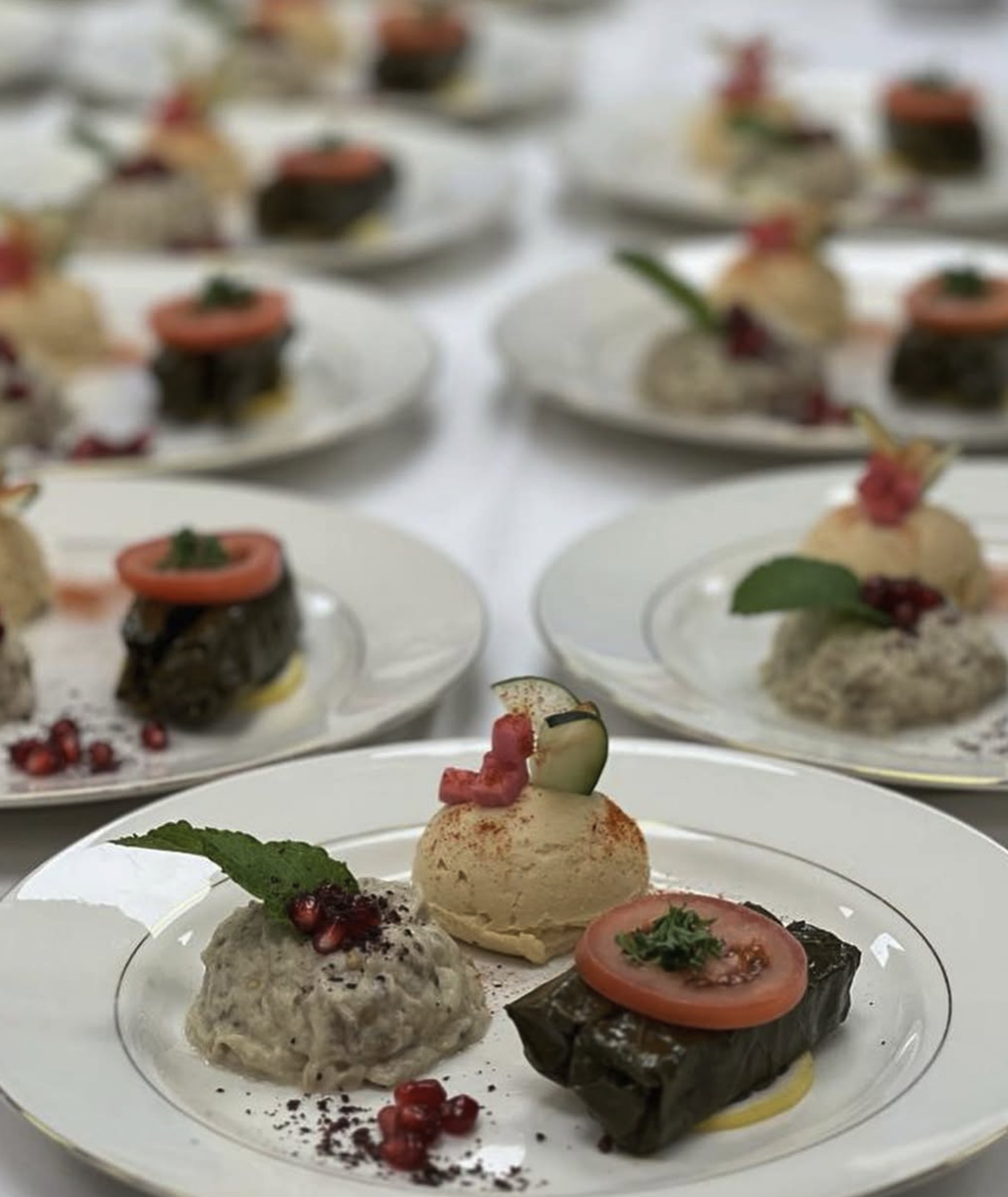 Plated, for the Hall