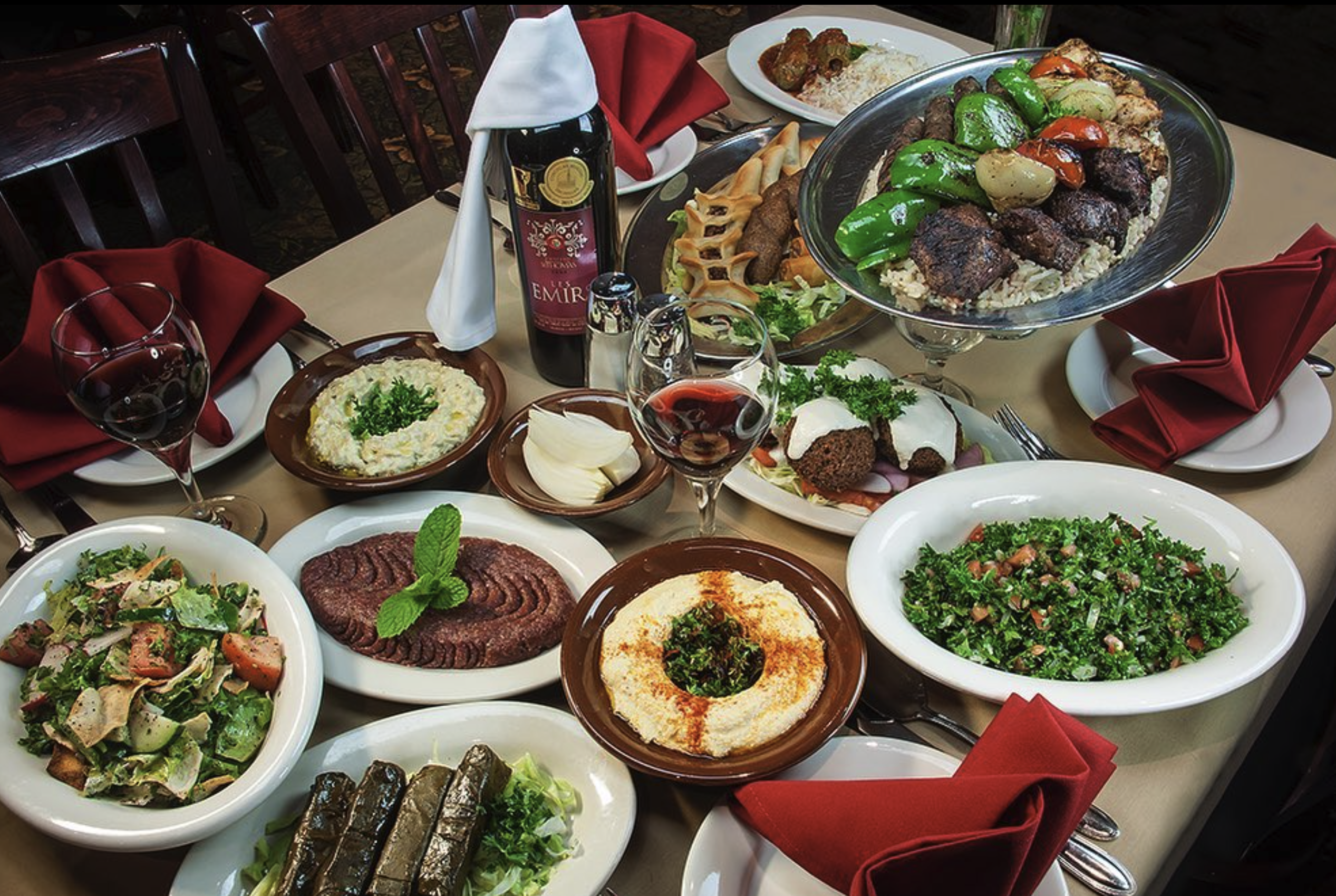 The Long Lebanese Table